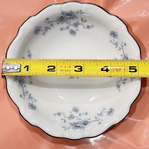 Vintage JOHANN HAVILAND Blue Garland‎ Dessert Fruit Ice Cream Bowls 5 1/8" NEW - Picture 5 of 5